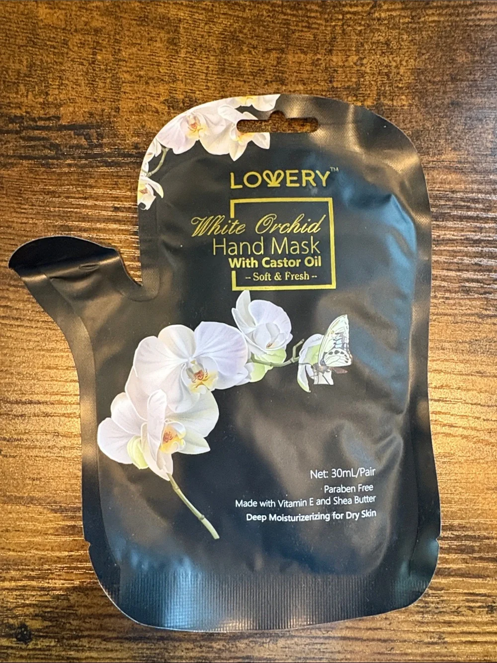 Lovery‎ White Orchid Bath & Body Set - Foot & Hand Mask, Lotion, Butter, Salt